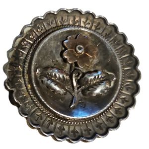 Antique Silver and Gold Brooch